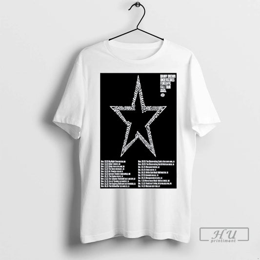 Officials Danny Brown Concert Tour T Shirt