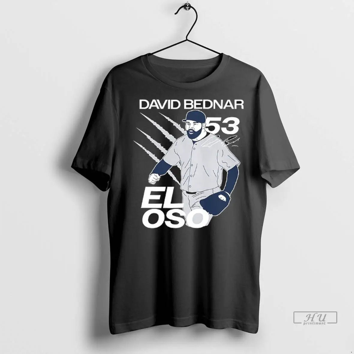 Officials David Bednar El Oso New York Yankees Baseball Signature T Shirts
