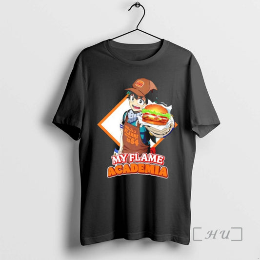 Officials Deku Burger King My Flame Academia - clothing by TeeHivey.com