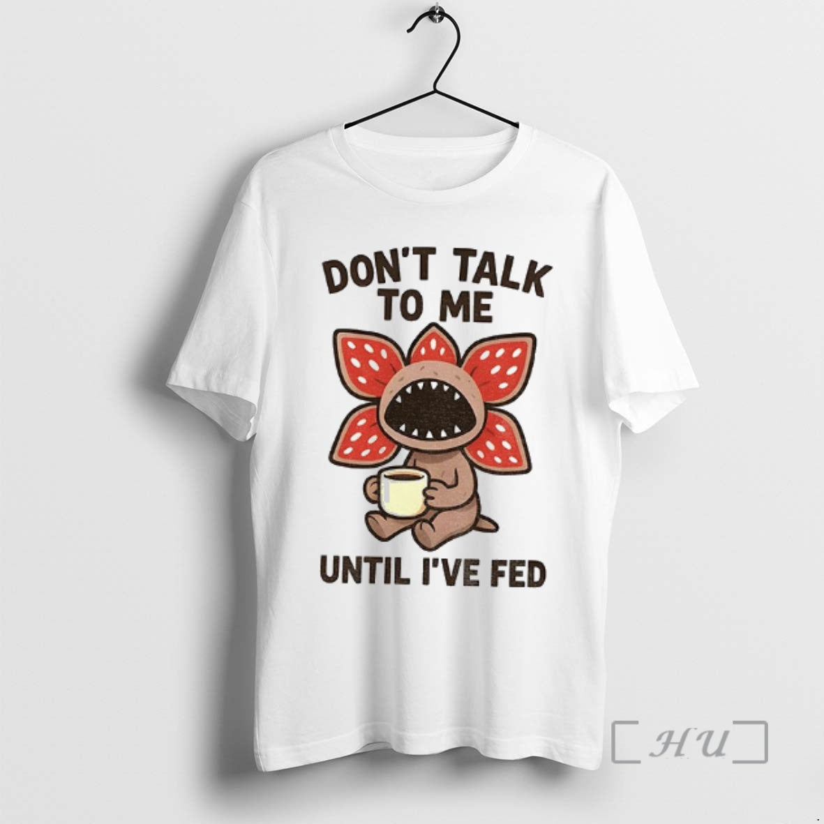 Officials Demogorgon Coffee Monster Dont Talk To Me Until Ive Fed Premium T Shirts Sweater - clothing by TeeHivey.com