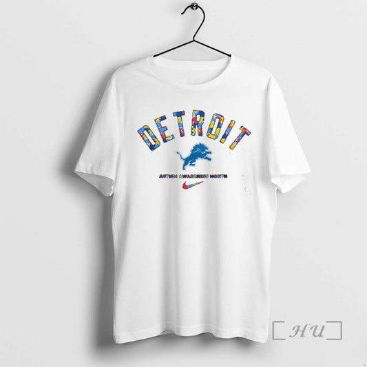 Detroit Lions Autism Awareness Month They Not Like Us 2 Sided - clothing by TeeHivey.com
