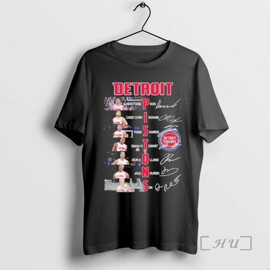 Officials Detroit Pistons Signature - clothing by TeeHivey.com