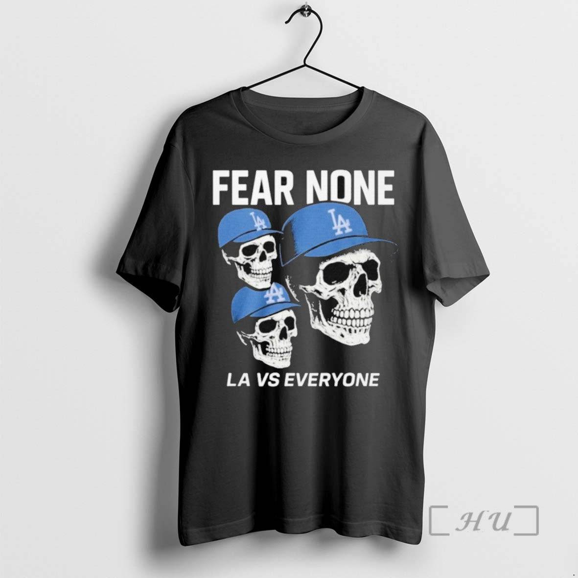 Officials Dodgers Fear None La Vs Everyone - clothing by TeeHivey.com