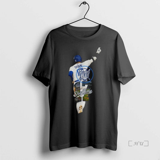 Officials Dodgers Shohei Ohtani Sho Time Bleeds Blue - clothing by TeeHivey.com
