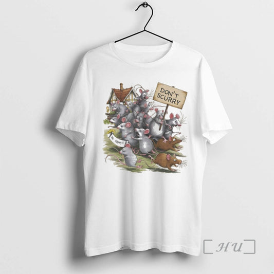 Officials Dont Scurry Be Happy Mouse Graphic