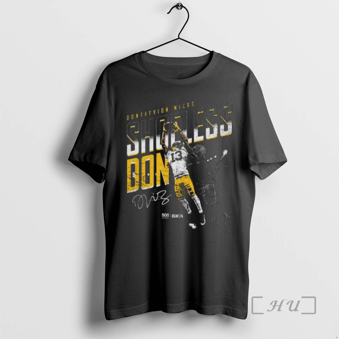 Officials Dontayvion Wicks Green Bay Shoeless Catch Signature 2025 - clothing by TeeHivey.com
