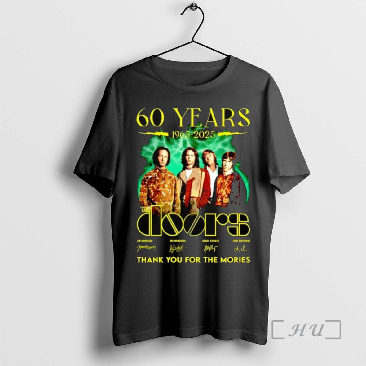 Officials Doors 60 Years 1965 2025 Thank You For The Memories Actors Signature - clothing by TeeHivey.com