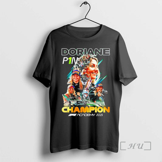 Officials Doriane Pin Won The 2025 F1 Academy Champions Signature - clothing by TeeHivey.com