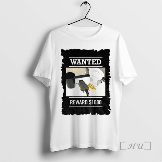 Officials Drunk Raccoon Liquor Drunk In The Bathroom Wanted Reward 1000 Premium T Shirts Sweater - clothing by TeeHivey.com
