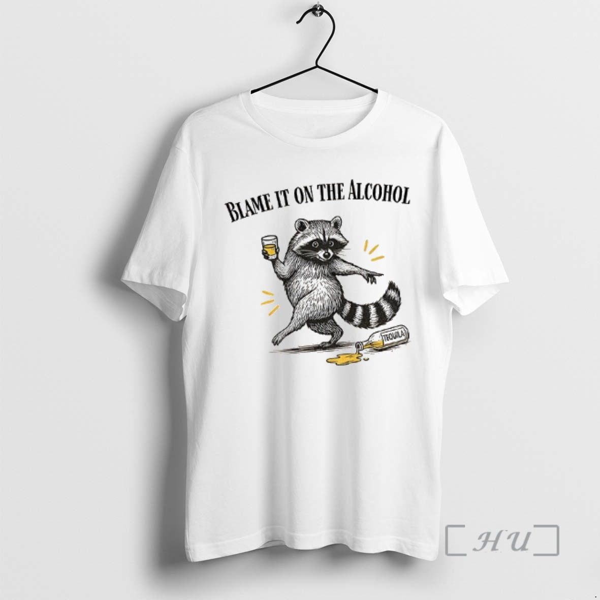 Officials Drunk Raccoon Liquor Blame It On The Alcohol - clothing by TeeHivey.com