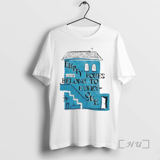 Officials Empty Homes Belong To Everyone Blue House Art