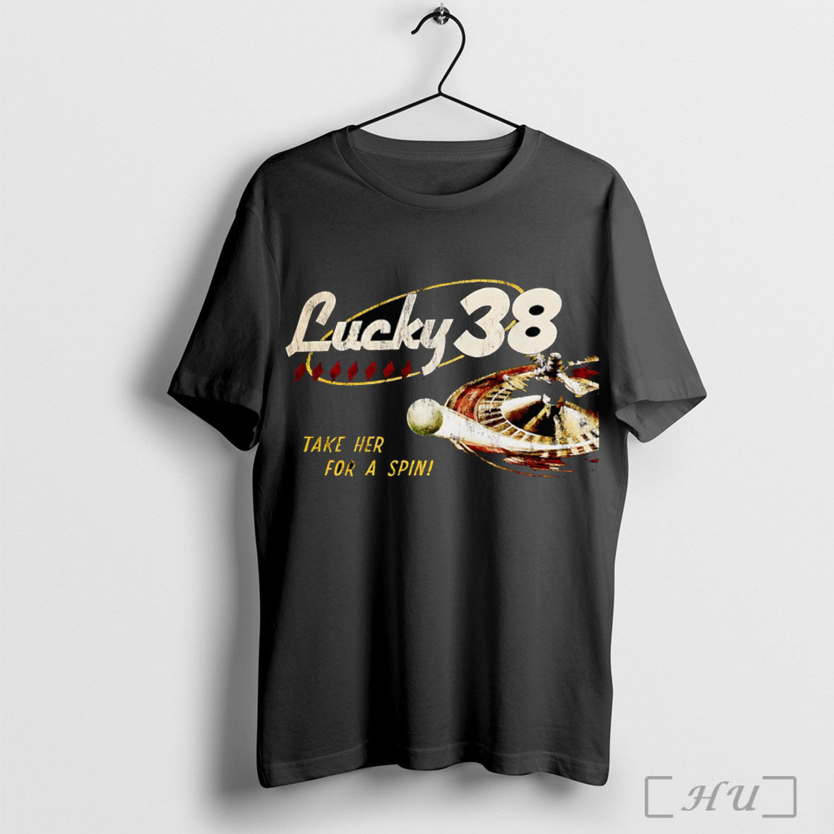 Officials Fallout New Vegas Lucky 38 T Shirt