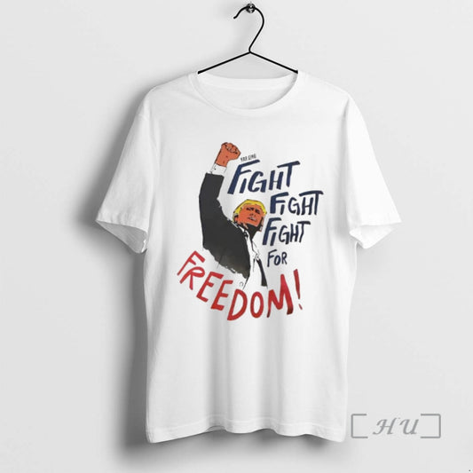 Officials Fight Fight Fight For Freedom Depiction Of Donald Trump - clothing by TeeHivey.com