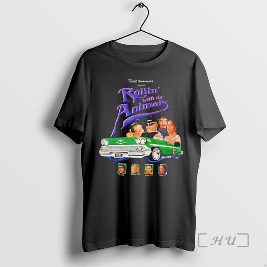 Officials Filthy Productions Presents Rollin With Da Animals - clothing by TeeHivey.com