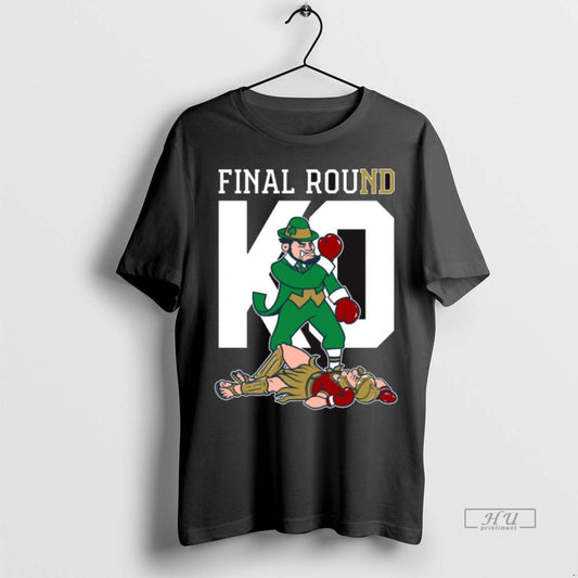 Officials Final Round Ko Notre Dame Fighting Irish Defeats Trojans Mascot - clothing by TeeHivey.com