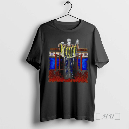 Officials Fishing 3 Skull Skeleton - clothing by TeeHivey.com