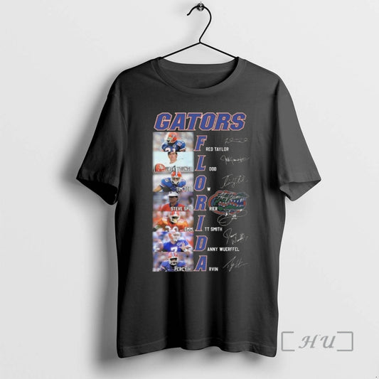 Officials Florida Gators Names Players Signatures 2026 - clothing by TeeHivey.com