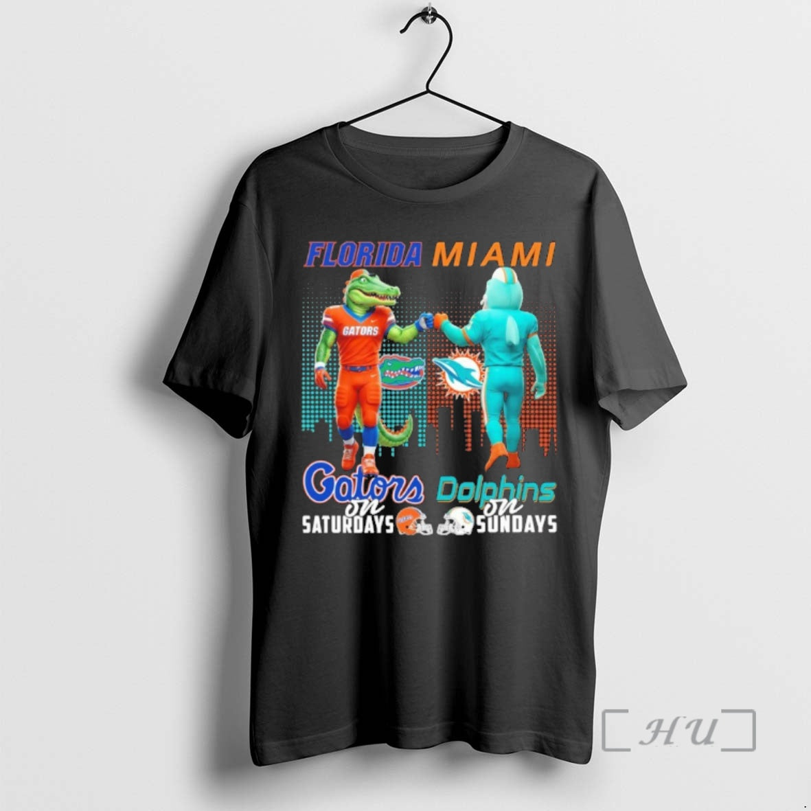 Officials Florida Gators On Saturdays X Miami Dolphins On Sundays - clothing by TeeHivey.com