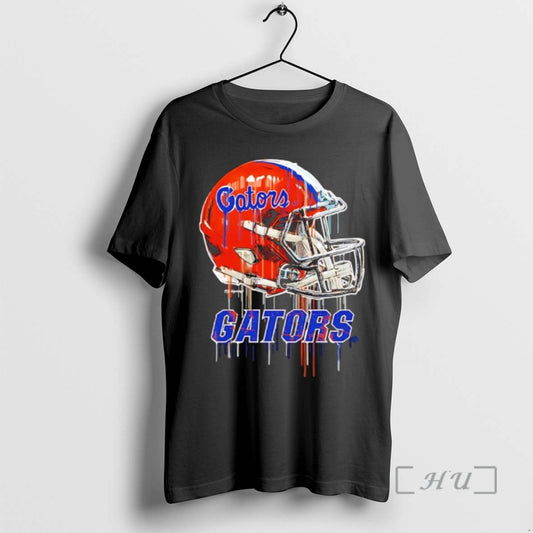 Officials Florida Gators Vive La Fete Dripping Football Helmet - clothing by TeeHivey.com