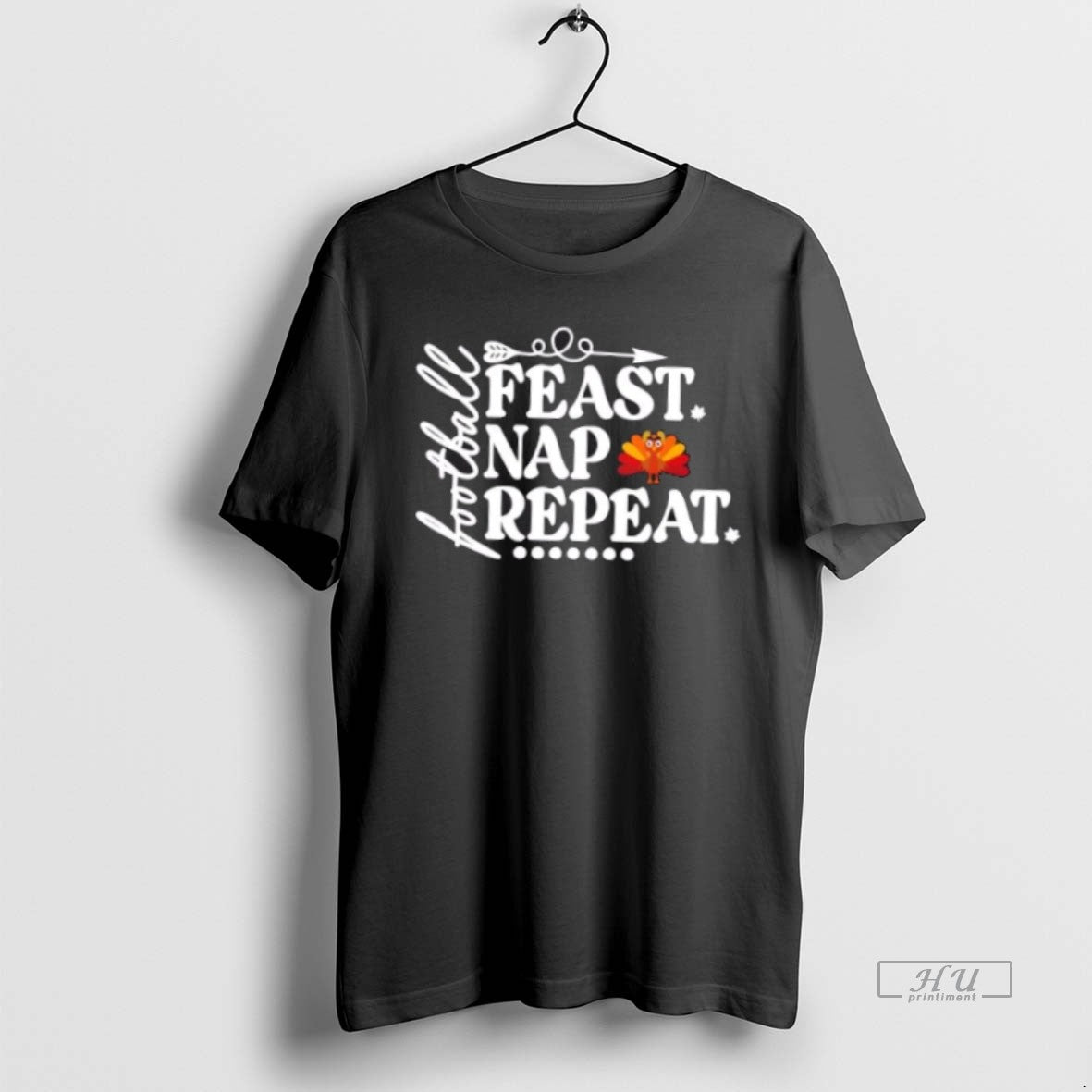 Officials Football Feast Nap Repeat - clothing by TeeHivey.com