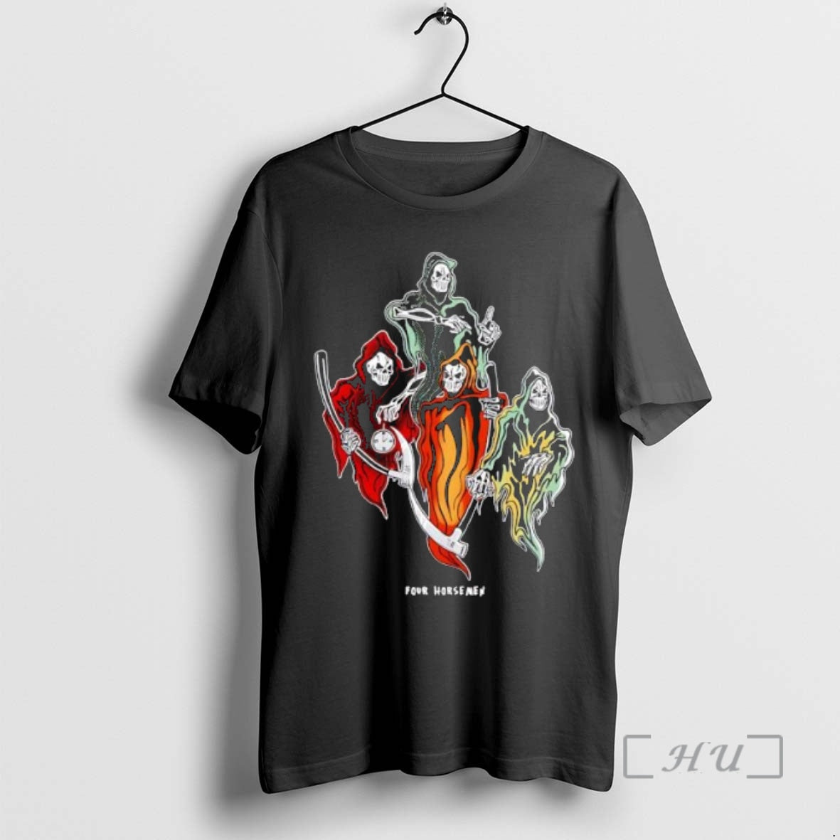 Officials Four Horseman Scratcher Death - clothing by TeeHivey.com