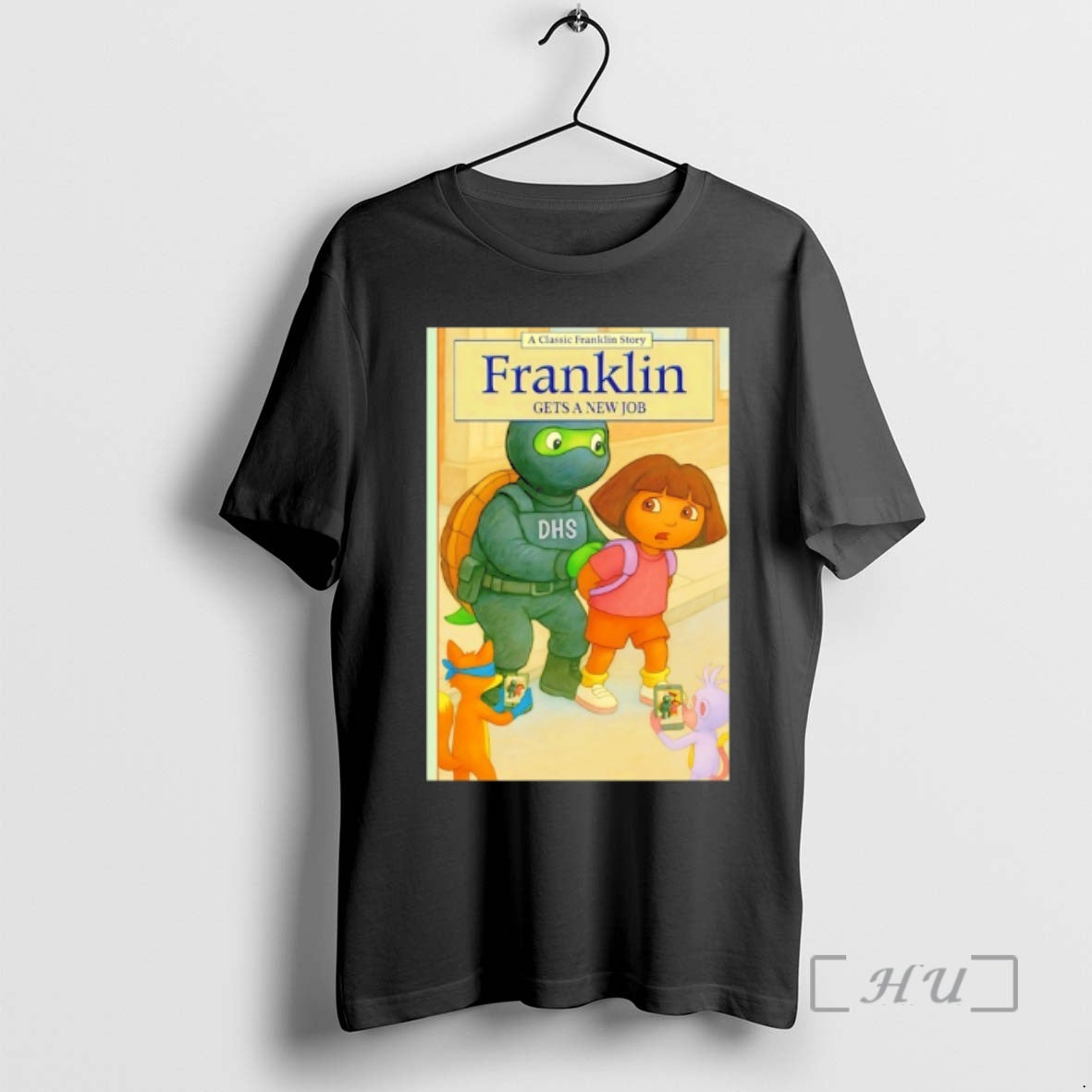 Officials Franklin Gets A New Job - clothing by TeeHivey.com