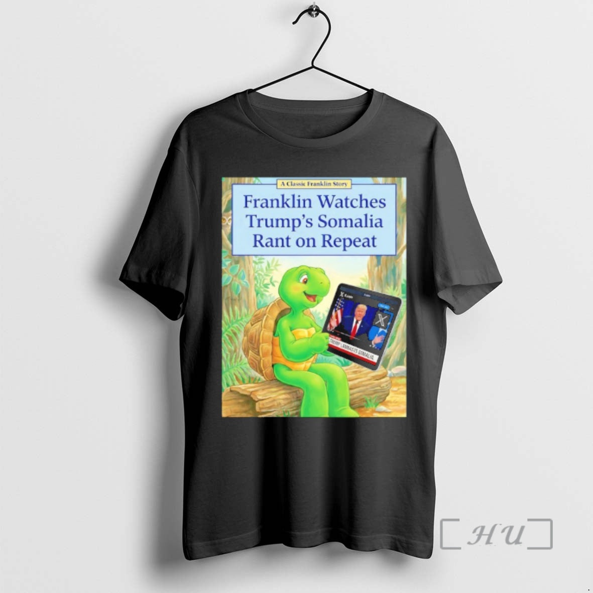 Officials Franklin Watches Trumps Somalia Rant On Repeat - clothing by TeeHivey.com