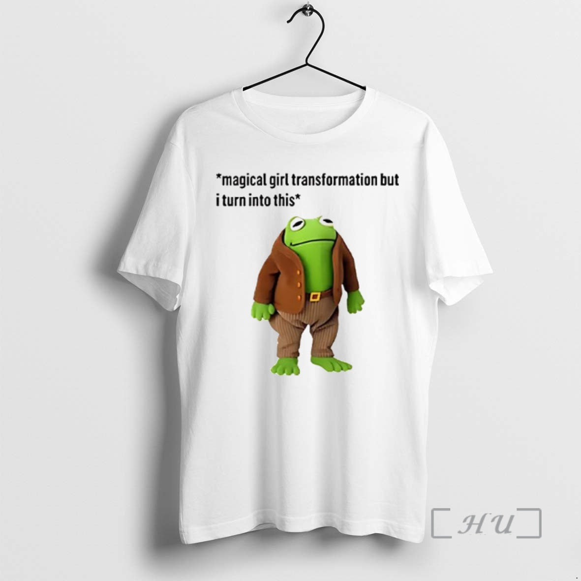 Officials Frog And Toad Magical Girl Transformation But I Turn Into This Meme Woman Premium - clothing by TeeHivey.com