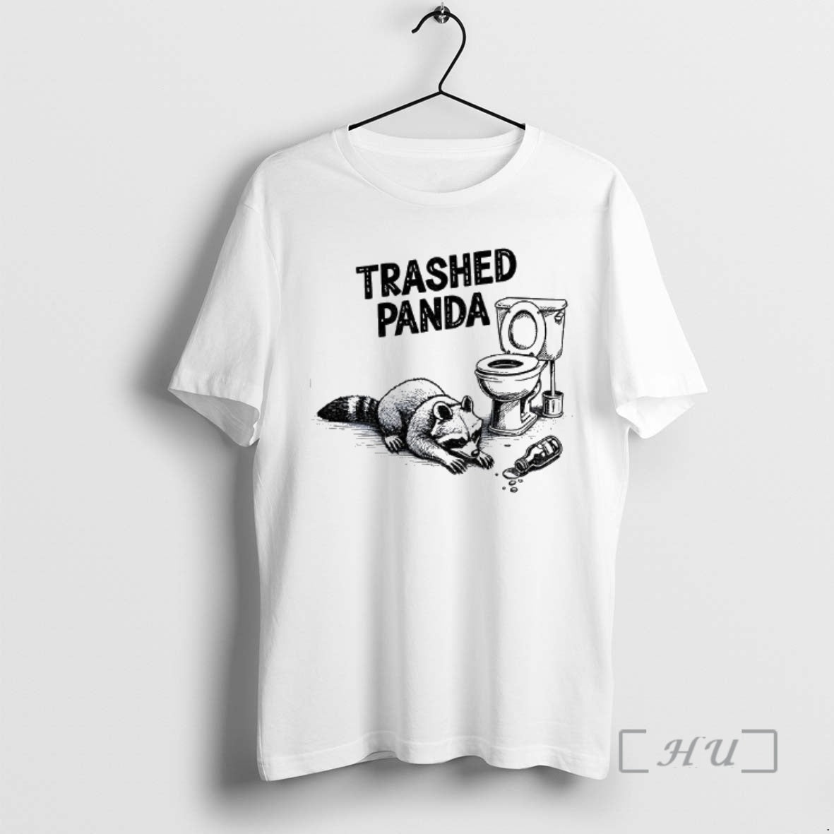 Officials Funny Trashed Panda Racoon Gets Drunk - clothing by TeeHivey.com