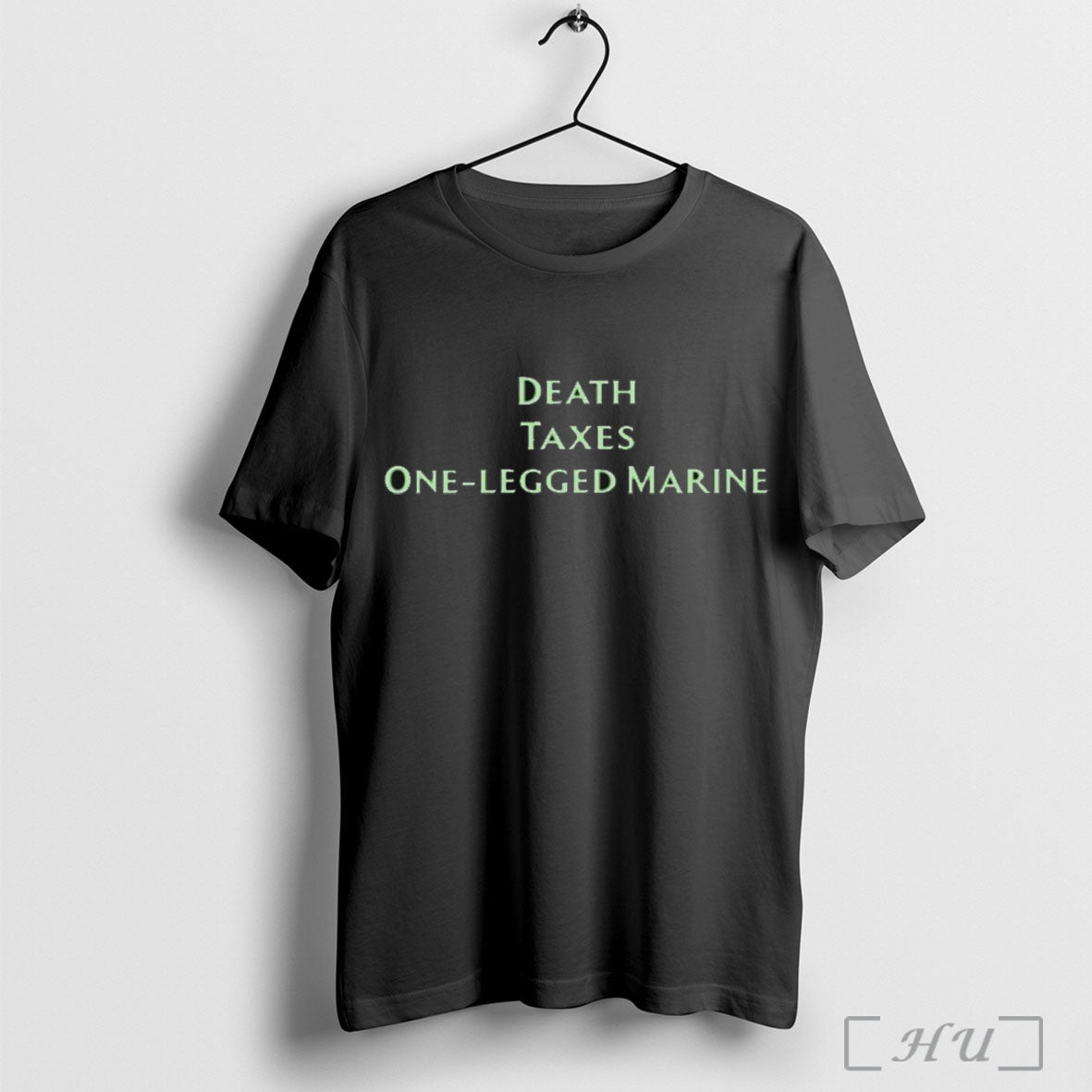 Officials Gabby Williams Wearing Death Taxes One Legged Marine T Shirt