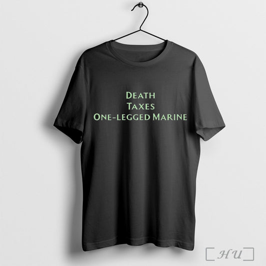 Officials Gabby Williams Wearing Death Taxes One Legged Marine T Shirt