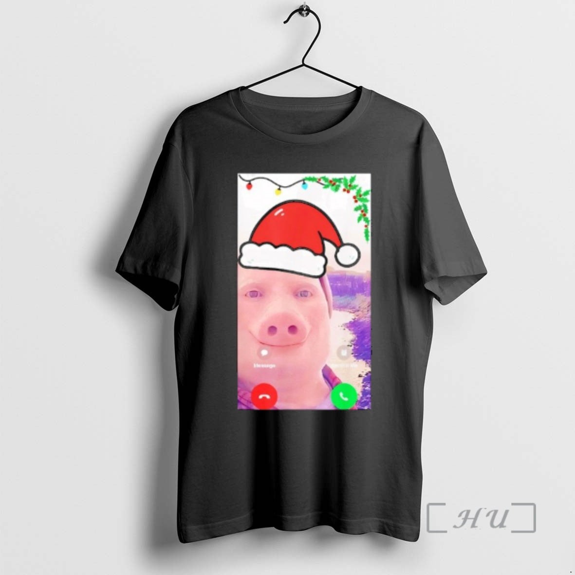 Officials Gen Z Humor Brainrot Christmas John Pork Calling Meme - clothing by TeeHivey.com