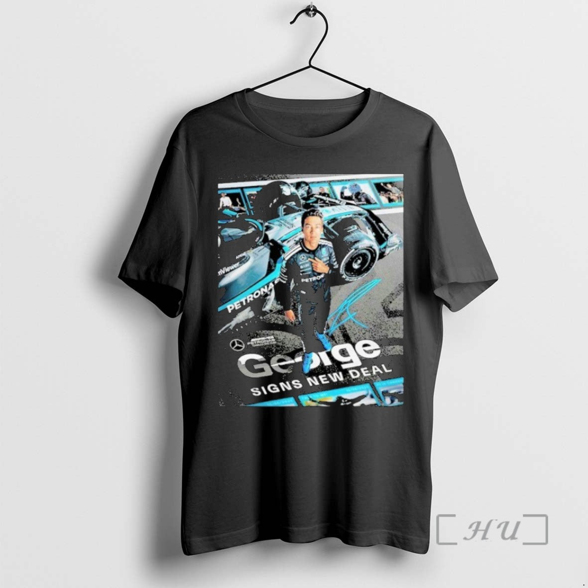 Officials George Russell Of Mercedes Amg Petronas Formula One Team Signs New Deal 2025 - clothing by TeeHivey.com