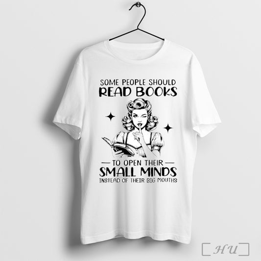 Officials Girl Some People Should Read Books T Shirt