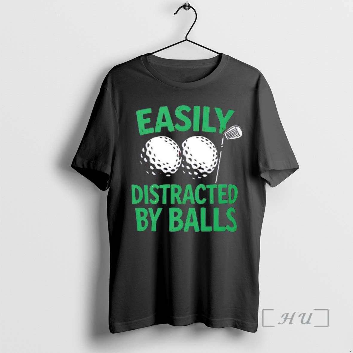 Officials Golf Easily Distracted By Balls Adult - clothing by TeeHivey.com