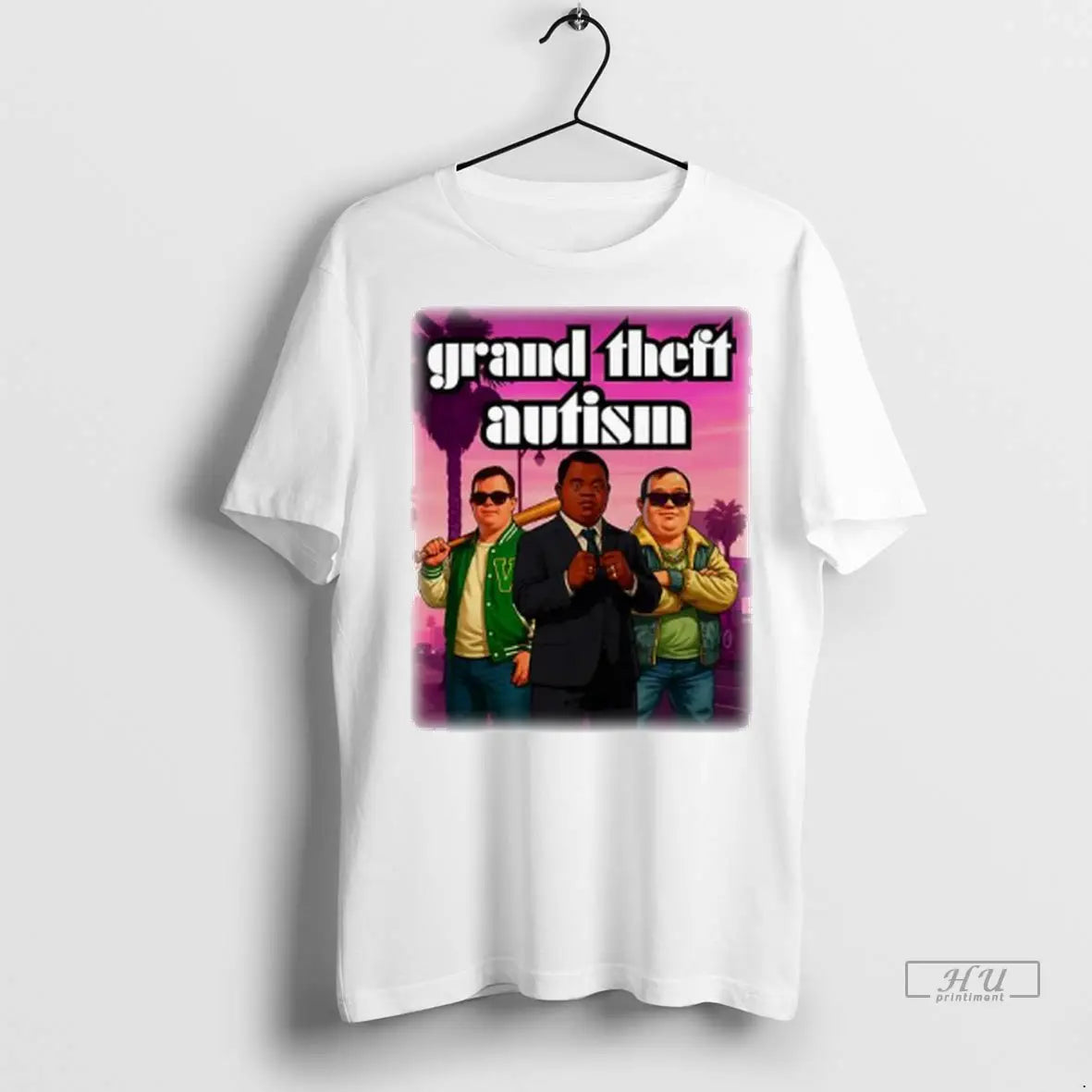 Officials Grand Theft Autism Graphic Ladies T Shirts
