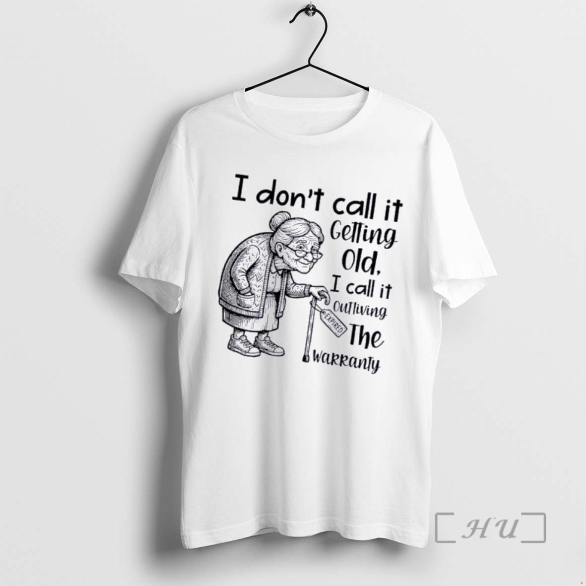 Officials Grandma I Dont Call It Getting Old I Call It Outliving The Warranty Expired - clothing by TeeHivey.com