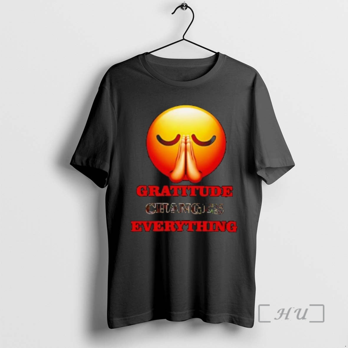 Officials Gratitude Changes Everything Thanks Emoji - clothing by TeeHivey.com