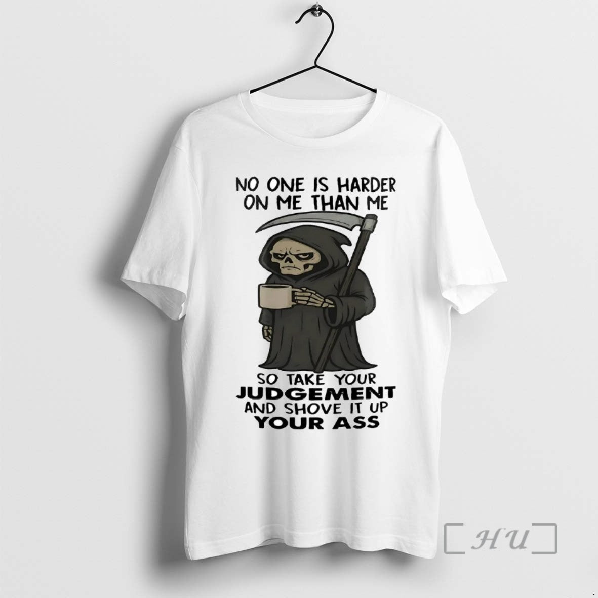 Officials Grimp Reaper No One Is Harder On Me Than Me So Take Your Judgement - clothing by TeeHivey.com