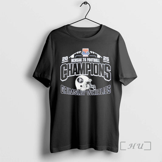 Officials Grimsley Whirlies 7a State Champions 2025 Logo - clothing by TeeHivey.com