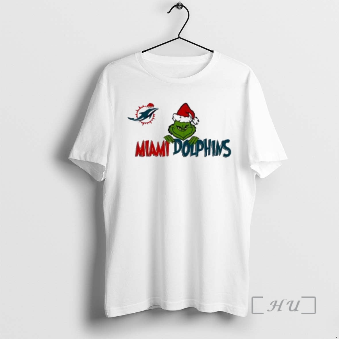 Officials Grinch Dolphins Fin To The World Christmas - clothing by TeeHivey.com