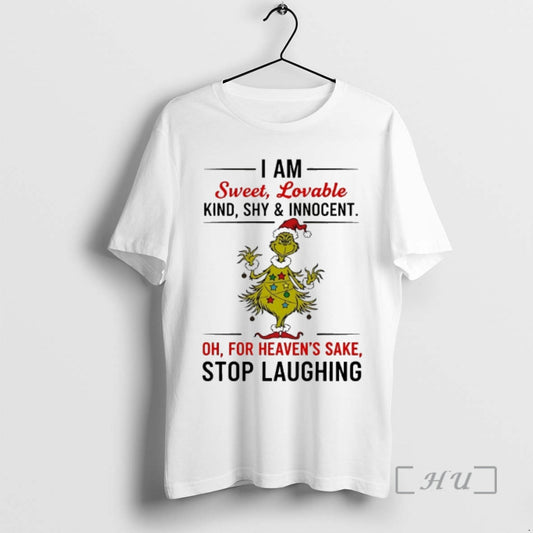 Officials Grinch I Am Sweet Lovable Kind Shy And Innocent Christmas 2025 Premium T Shirts - clothing by TeeHivey.com