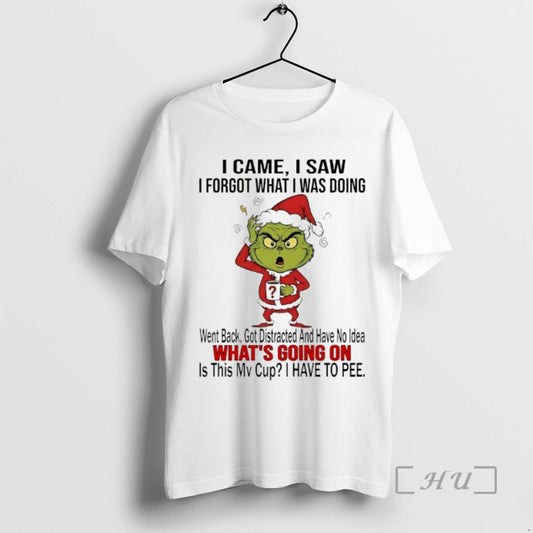 Officials Grinch I Came I Saw I Forgot What I Was Doing Christmas 2025 Premium - clothing by TeeHivey.com