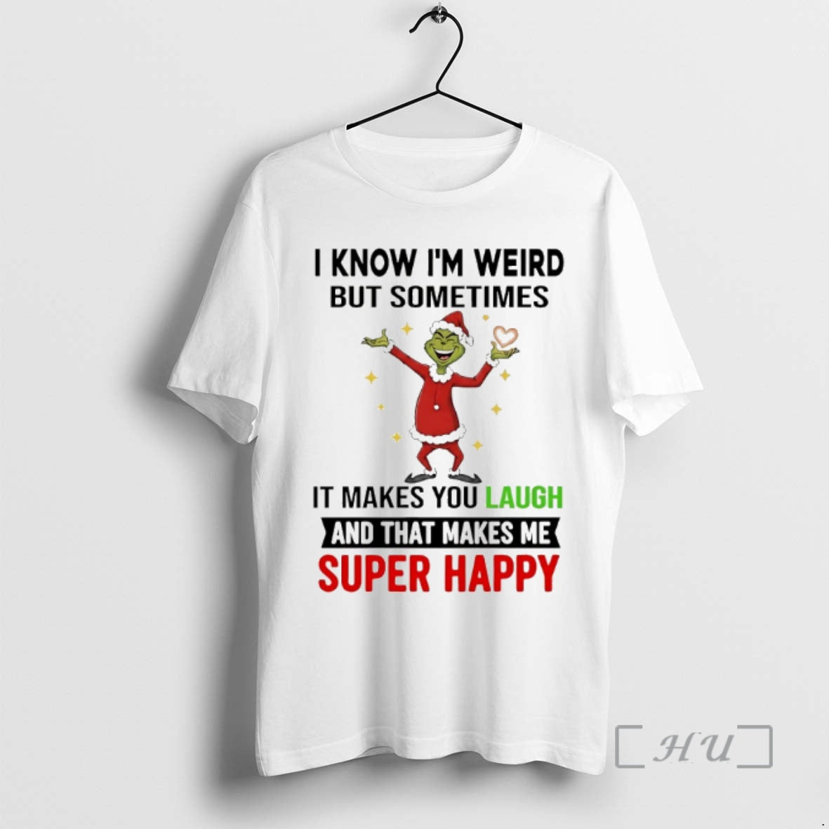 Officials Grinch I Know Im Weird But Sometimes It Makes You Laugh Christmas 2025 Premium - clothing by TeeHivey.com