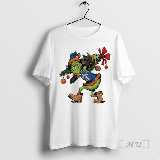 Officials Grinch Jalen Brunson 3 Point Celebration Christmas - clothing by TeeHivey.com