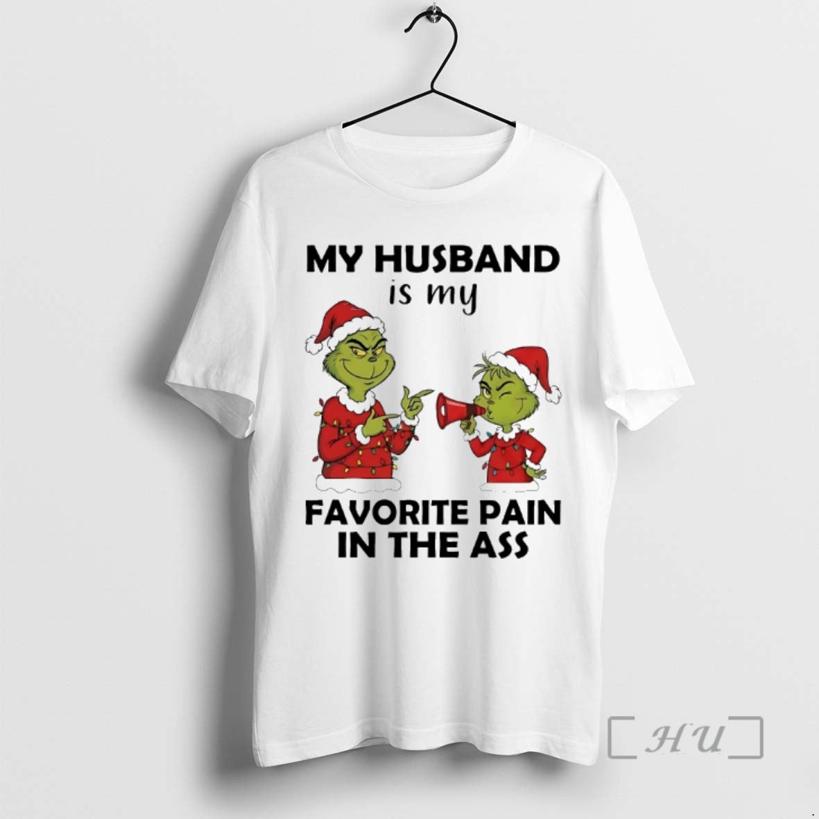Officials Grinch My Husband Is My Favorite Pain In The Ass Chirstmas 2025 Premium - clothing by TeeHivey.com