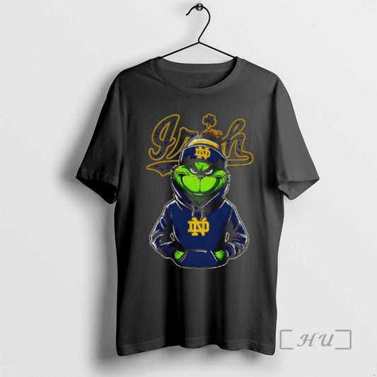 Officials Grinch Notre Dame Fighting Irish Football 2025 - clothing by TeeHivey.com