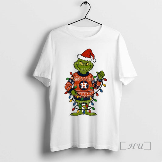 Officials Grinch Santa Hat Houston Astros Baseball Christmas 2025 - clothing by TeeHivey.com