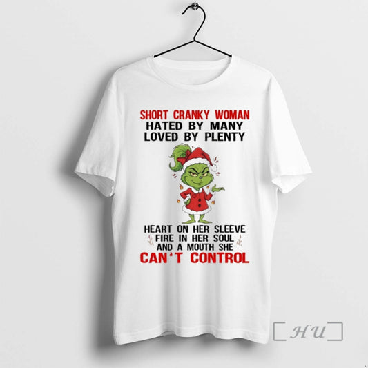 Officials Grinch Short Cranky Woman Hated By Many Loved By Plenty Heart Chirstmas 2025 Premium - clothing by TeeHivey.com