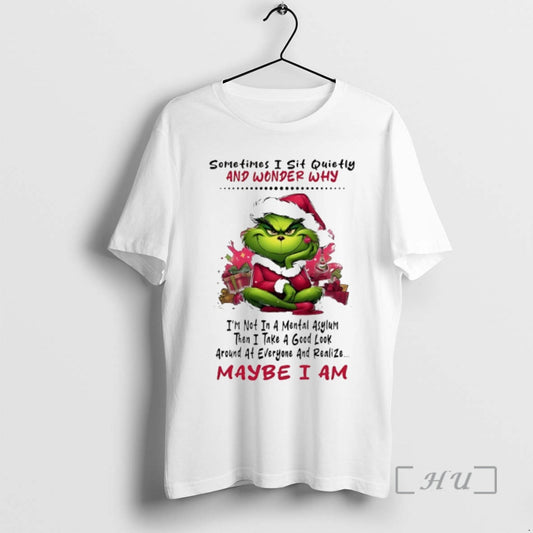 Officials Grinch Sometires I Sit Quietly And Wonder Why Christmas 2025 Premium T Shirts Sweater - clothing by TeeHivey.com